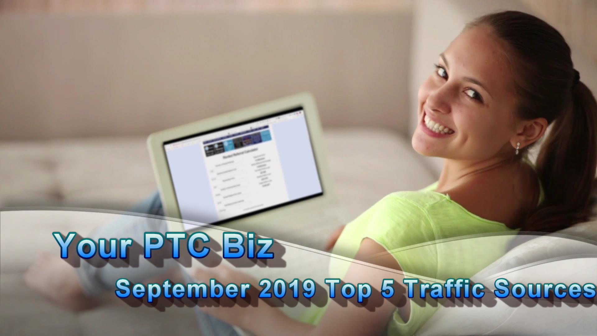 Top 5 Traffic Sources For September 2019